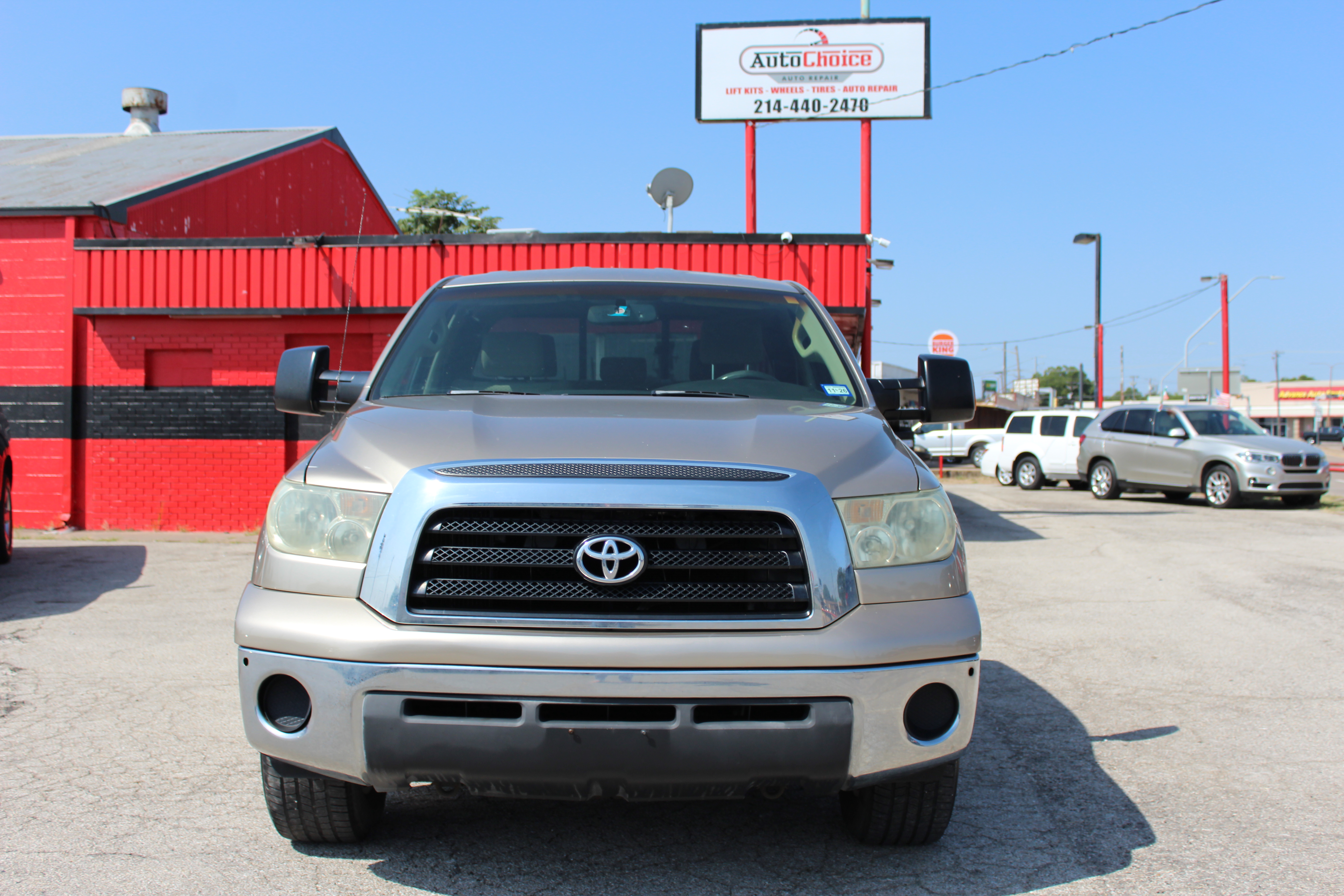 2008 Toyota Tundra Dbl 5.7L V8 6-Spd AT (Natl) - Gold exterior view 4