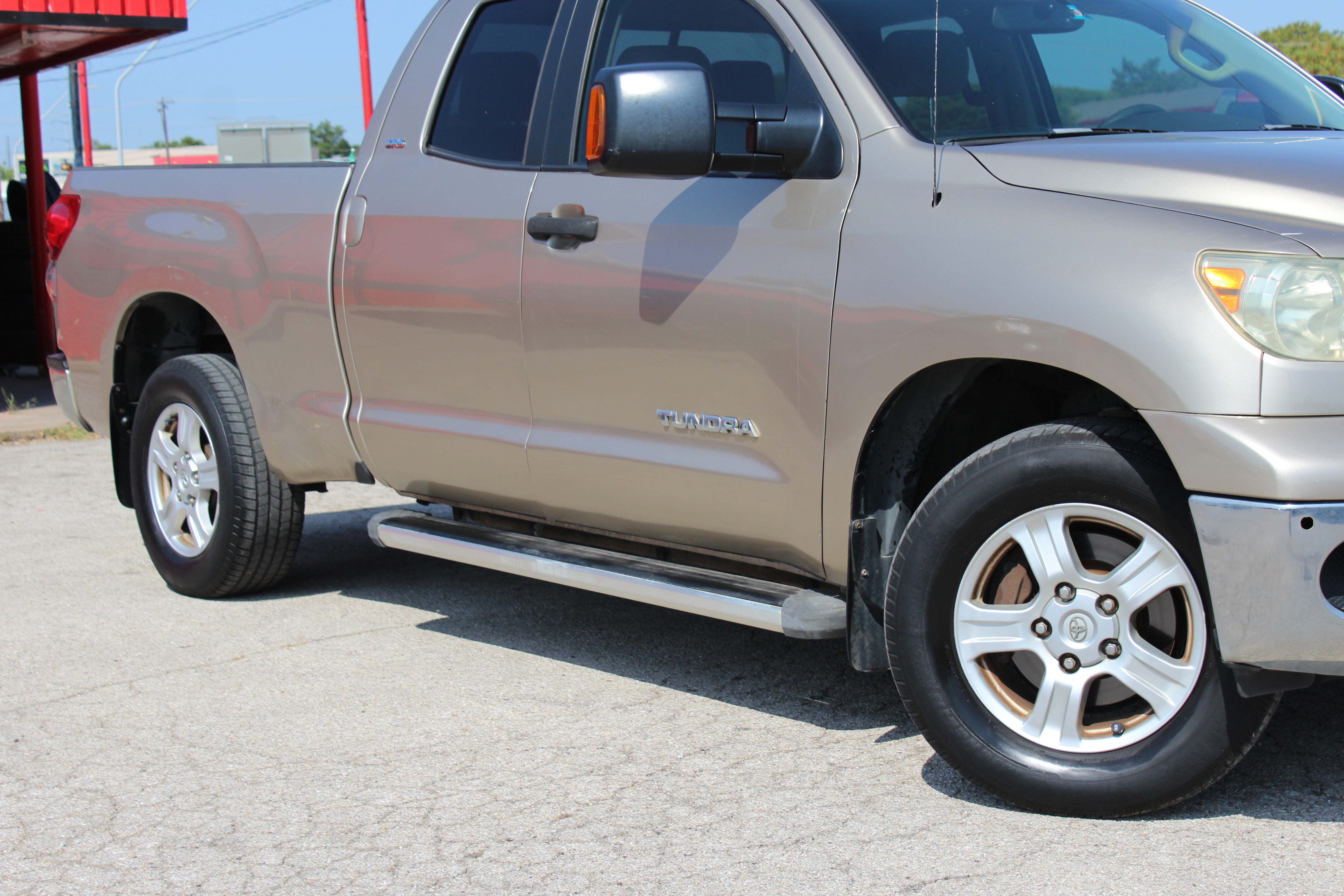 2008 Toyota Tundra Dbl 5.7L V8 6-Spd AT (Natl) - Gold exterior view 2