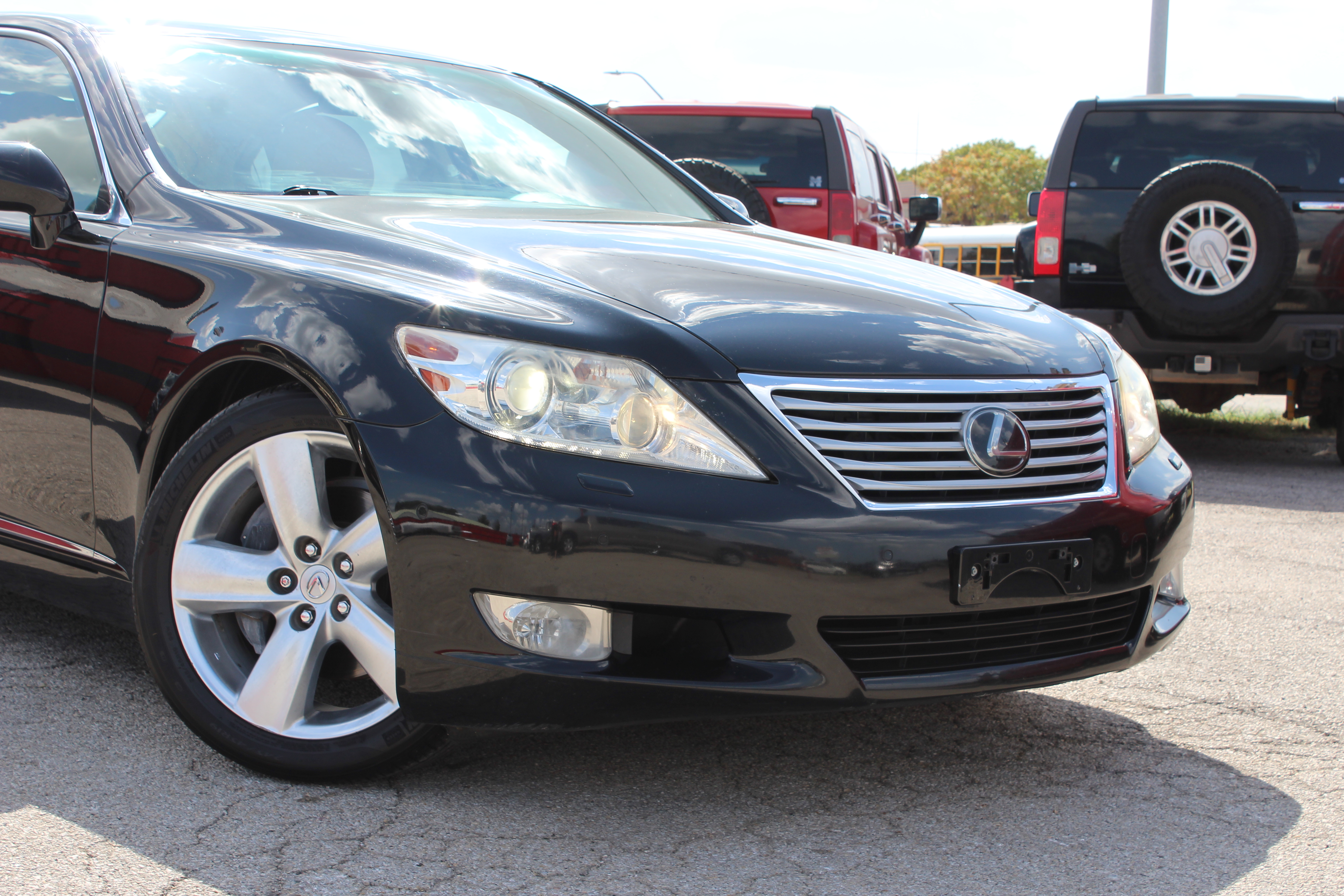 2010 Lexus LS 460 4dr Sdn L RWD - Black exterior view 2