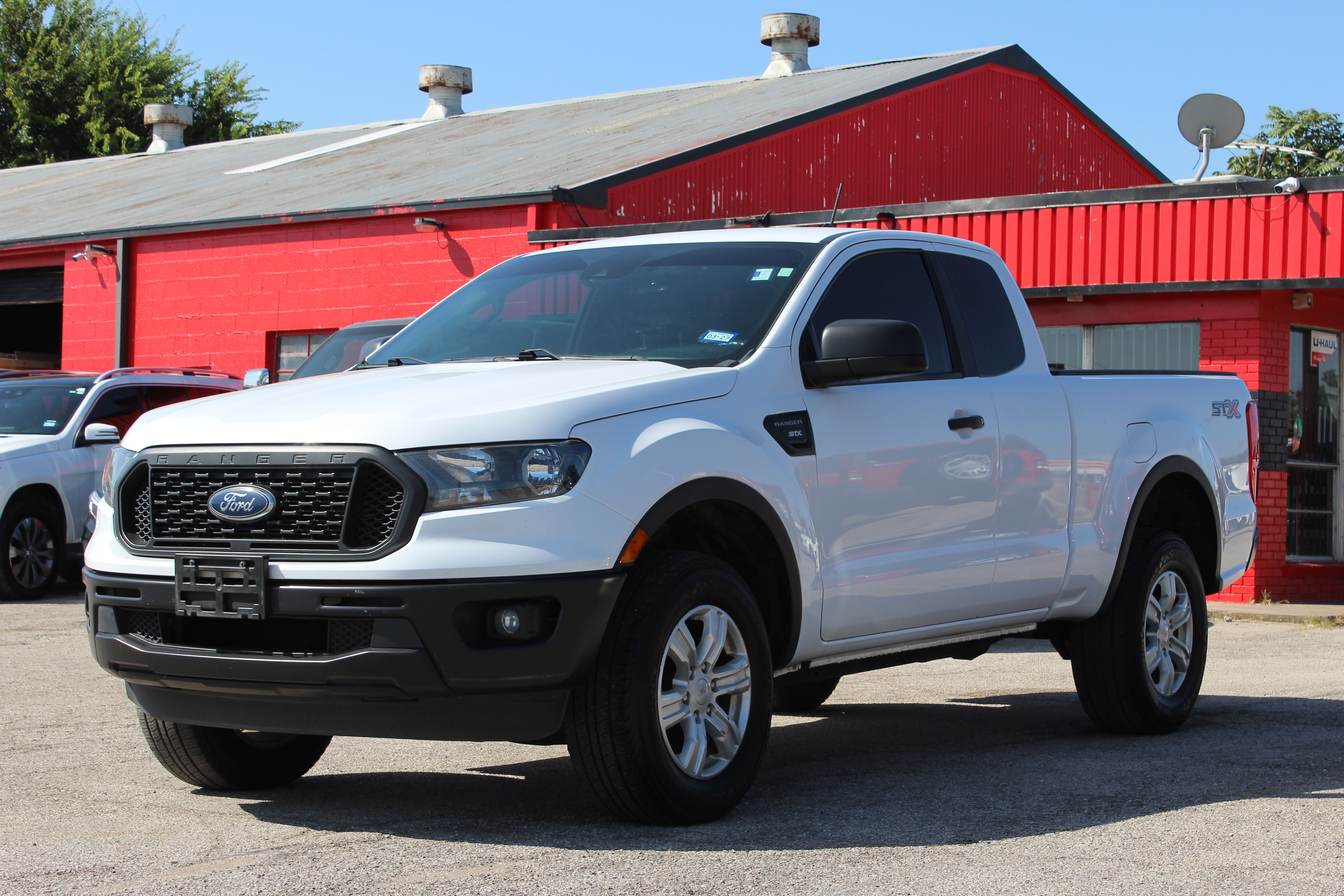 2021 Ford Ranger XL 2WD SuperCab 6 Box - White exterior view 7