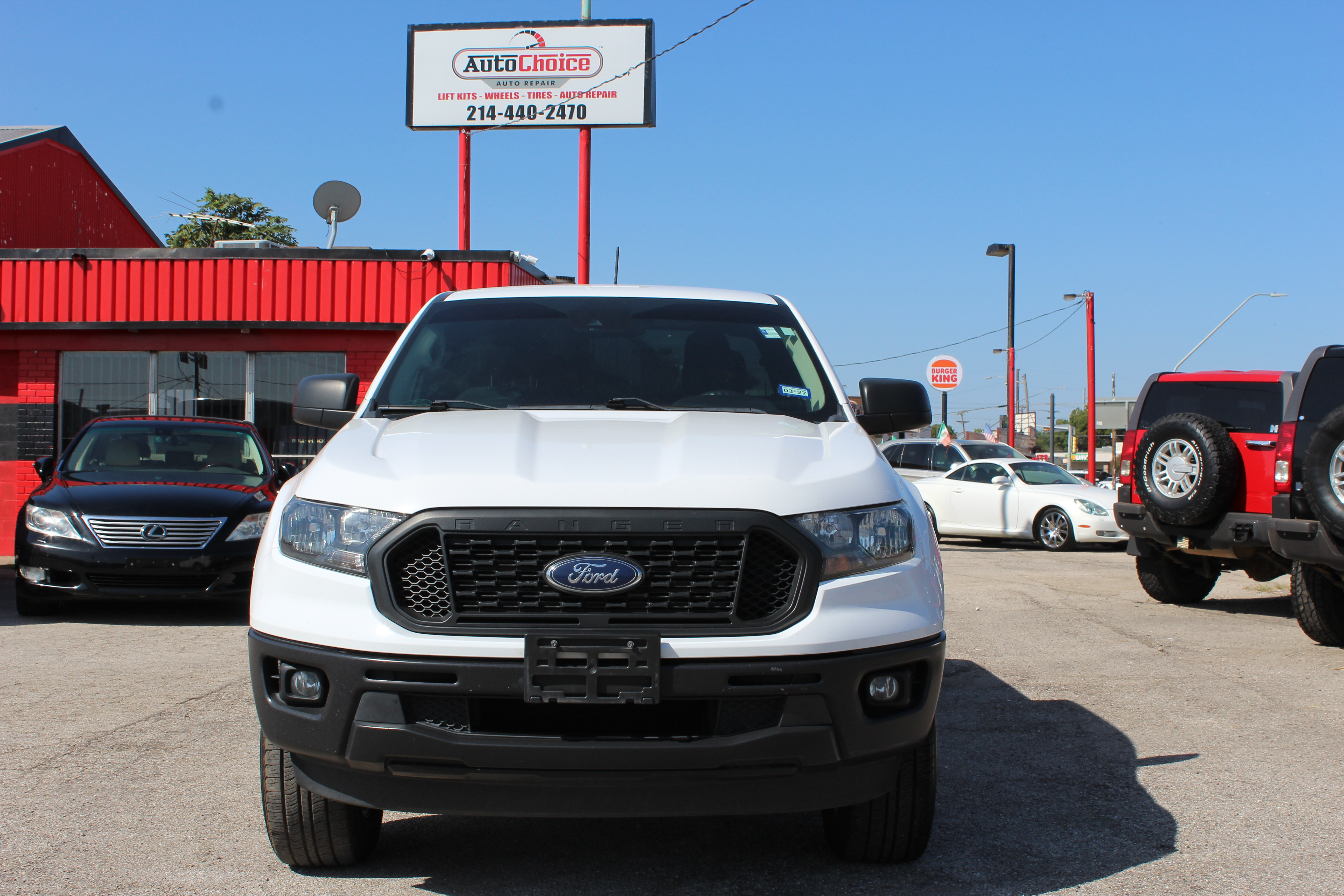 2021 Ford Ranger XL 2WD SuperCab 6 Box - White exterior view 5