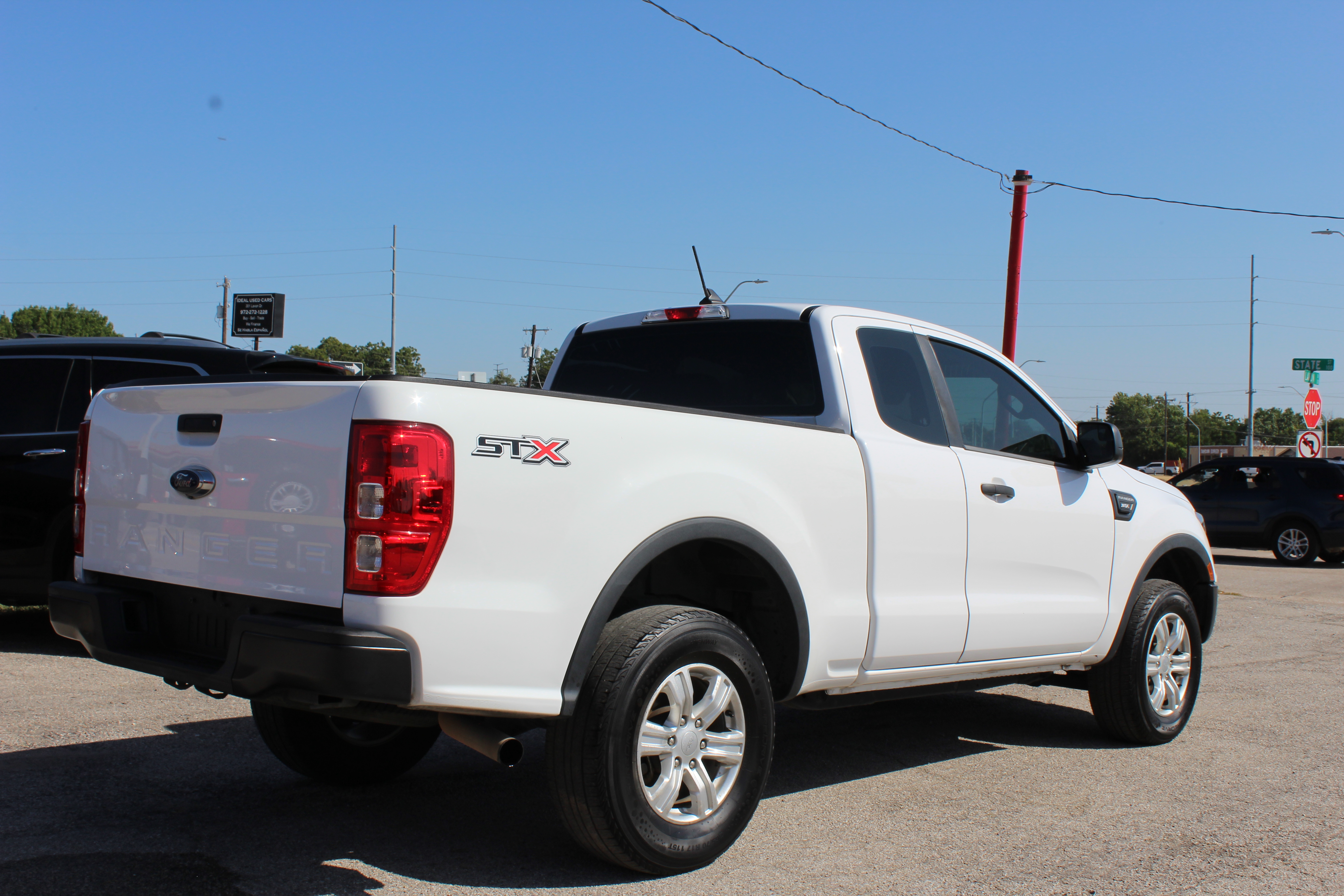 2021 Ford Ranger XL 2WD SuperCab 6 Box - White exterior view 12