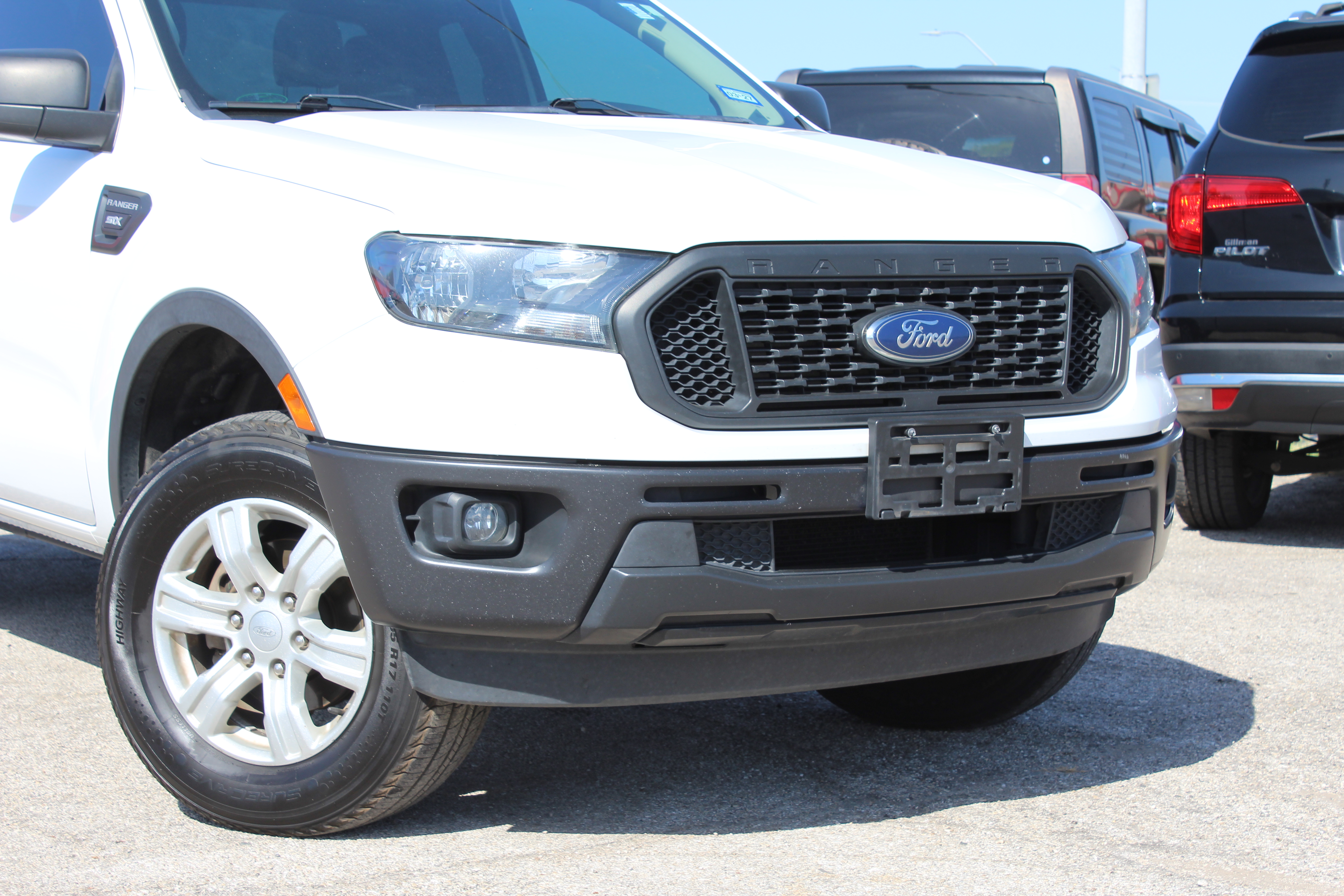2021 Ford Ranger XL 2WD SuperCab 6 Box - White exterior view 2