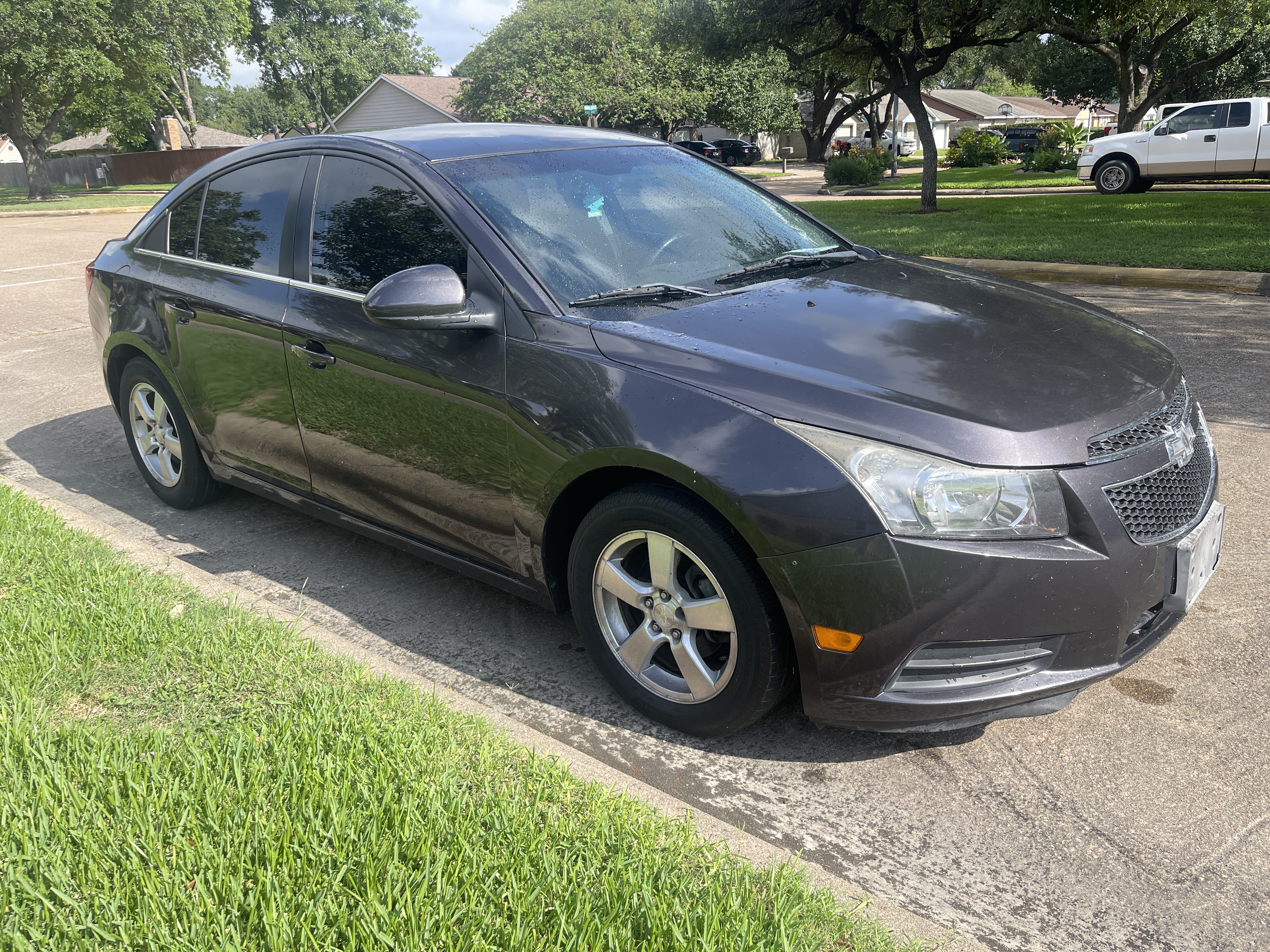 Gray 2014 Chevrolet Cruze 1LT Sedan FWD Sedan Front-Wheel Drive Automatic