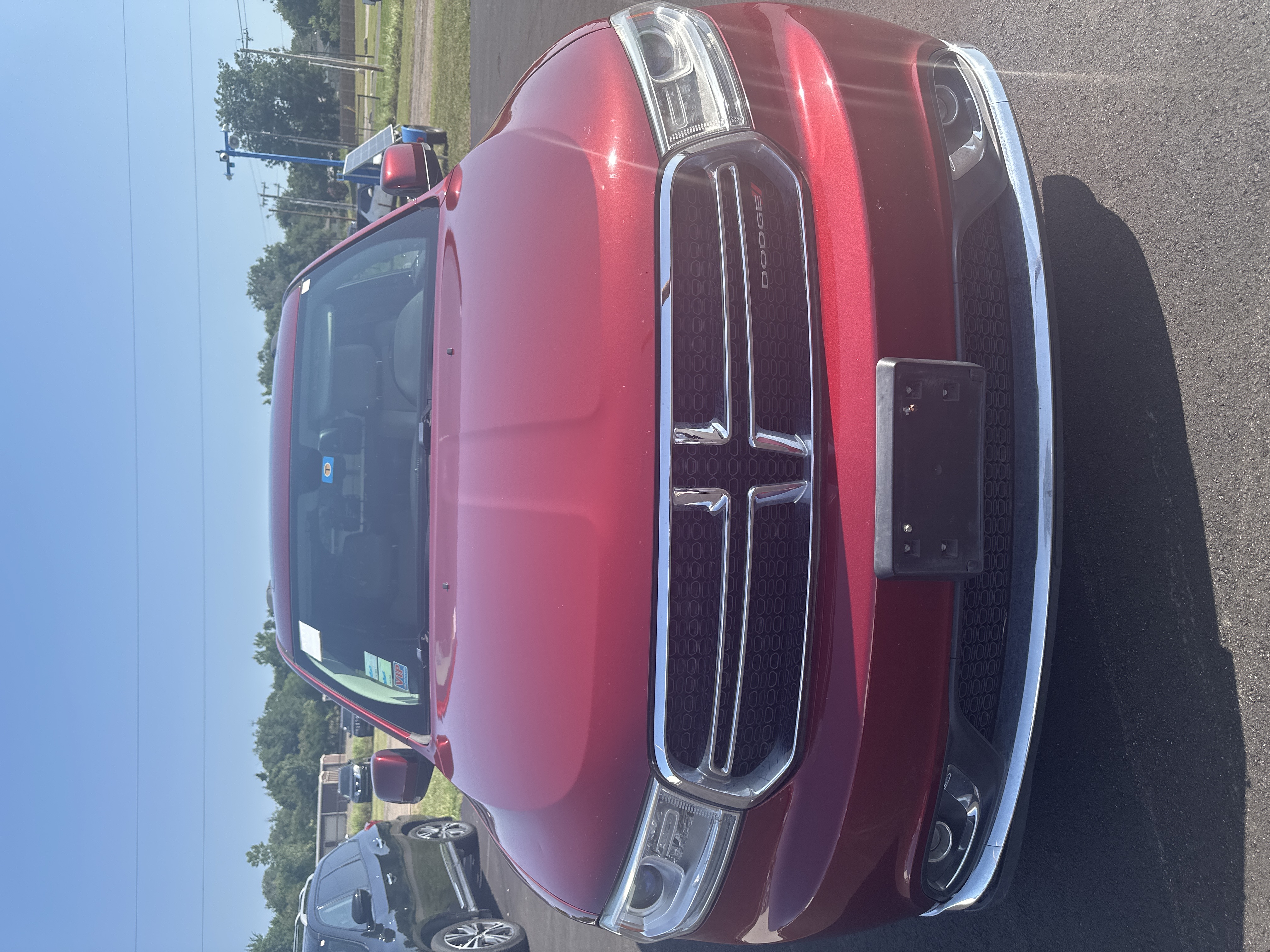 Red 2015 Dodge Durango SUV / Crossover Rear-Wheel Drive Automatic